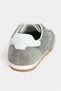 Deyz Gray Genuine Suede Lace-Up Women's Sports Shoes - 8