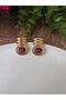 Vip Kahve Gold Vintage Earrings - Zra - Mng Earrings
