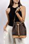 TWO TONE BUCKET BAG - 2