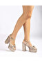 HIGH HEEL SANDAL IN MUMM - 2