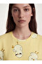 Esvab • Modern & Distinctive Zero Roba Collar Embroidered Women's Pajama Set - 3