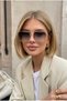 Door High Quality Titanium Black Gold Framed Ultra Light Unisex Sunglasses with Uv400 Filter - 3