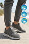 Smoked Mesh Lightweight Lace-Up Flexible Men's Sports Shoes 2029 m