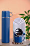 Luxury Steel Thermos Set with 3 Cups - 500 ml Vacuum Insulated Anthracite Thermos Set - 2