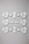 6-Person 14-Piece Toledo Porcelain Breakfast Set Ornis İpek – Stylish Breakfast Set - 2