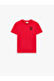 Ataturk Printed Short Sleeve Crew Neck Cotton T-Shirt