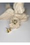 Stainless Steel Lucky Figure Figured Gold Color Stylish Elegant Anti Allergic Women Earrings - 2