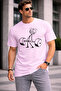 Men's Oversize T-Shirt Halter Printed 100% Cotton T-Shirt Comfortable Fit