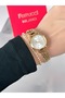 Steel Strap Minimal Case 2 Year Warranty 3 Atm Waterproof Women's Wristwatch + Bracelet Gift - 4