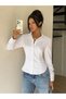 Women's Classic Shirt Slim Fit Long Sleeve Casual and Office Combination - 3