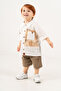 Baby Boy Summer Muslin Shirt and Shorts 2-Piece Set