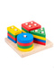 Wooden Geometric Shapes 4 Pieces - 2