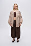 Women's Oversized Kimono with Floral Embroidery and Stone Embellishments - 4