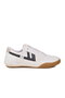 White Navy Blue Lace-Up Lightweight Flexible Men's Sports Shoes Antares m - 3