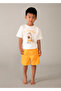 Boy's Bermuda Shorts Yellow - 03207