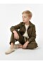 Boy's Stylish Jacket with Linen Fabric and Pocket Detail - 5