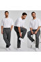 Men's Two-Thread Ribbed Baggy Sweatpants ((Wide Fit)) - 2