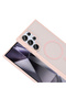 Galaxy S24 Ultra Compatible Case Magsafe Supported Babet Cover - Pink - T41320 - 2