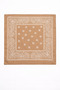 Women's Ethnic Patterned 100% Cotton Bandana Scarf Multi-Purpose Hair Neck Wrist Accessory - 2