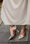 Sahra Ankle-Strap Sequined and Stoned Evening Dress Shoes - 5