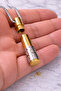 316L Stainless Steel Openable Capsule Necklace – Gold Color Unisex Cylinder Necklace 60 cm Chain - 3