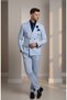 Men's Striped Double-Breasted Suit (2026) - 2