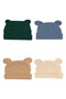 - Baby Beanie Bear - Set of 4 - Multicolor - 0M to 6M