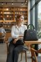 Lyra Women's Hand and Shoulder Bag Black Multi-Compartment Stylish Daily Women's Bag - 2
