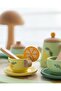 14-Piece Wooden Vintage Tea and Presentation Set - 8