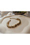 316L Steel Adjustable Chain Bracelet, 17-23 Cm, King Chain Model, Women'S-Men's Accessory, Gold Ka - 2