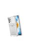 Samsung A53 Compatible Card Holder Wallet Transparent Edge Protected Corners Tank Phone Case - 2