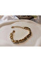 316L Steel Adjustable Chain Bracelet, 17-23 Cm, King Chain Model, Women'S-Men's Accessory, Gold Ka - 3