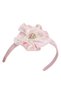 Girl's Evening Dress Floral Pattern Lace Collar Dress and Headband Set - Birthday, Party, Wedding, Graduation (3, 4, 5, 6, 7 Years) 36374Pr - 6