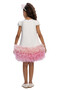 Ecru Girls Candy Tulle Hem Dress 3-7 Age 36012Pr - 3