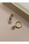 Flower Hoop Earrings with Zircon Stone Xuping - 2