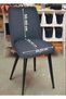 A Quality Leaf Patterned Flexible Chair Cover Lycra Washable Stylish Cover - 5