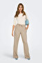 Onlgoa Linen Blended Straight Fit Mid-Waist Trousers Pants 15363676 - 2