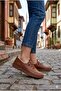 Z526 Anatomical Comfortable Flexible Elastic Laced Genuine Leather Women's Shoes - 2