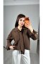Brown Tie-Up Stylish Shirt Blouse
