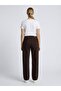 بنطلون جينز فيين مريح بقصة مستقيمة ولون أزرق متوسط - 2