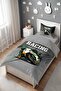 Son Viraj Motor Patterned Single Baby Kids Bedding Set - 3