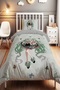 Miku Minimal Girl Patterned Single Baby Kids Duvet Cover Set