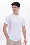 Men's 5-Piece T-Shirt Set 100% Cotton Basic Regular Fit Crew Neck Solid Color Casual T-Shirt - 5