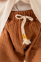 Baby Boy Summer 2-Piece Muslin Set with Hat as a Gift - 8