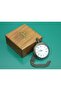 Wooden boxed clock with chain