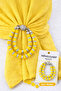 Magnetic Scarf Shawl Fastener with Bead Detail – Strong Fixer (6 Color Options) - 2