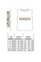 Women's High-Neck Sleeveless Woven Detailed Ribbed Casual Mint Knitwear Blouse - 4