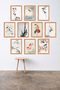 10-Piece Frame-Looking Feng Shui Japanese Style Minimalist Painting Set – 15X20 cm Mdf Uv Printing - 4