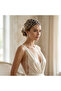 Luxurious Crystal Stone Bridal Hair Accessory, Henna Night Evening Dress Elegance - 5