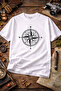North Star Compass Premium Unisex T-Shirt – Minimal & Powerful Style